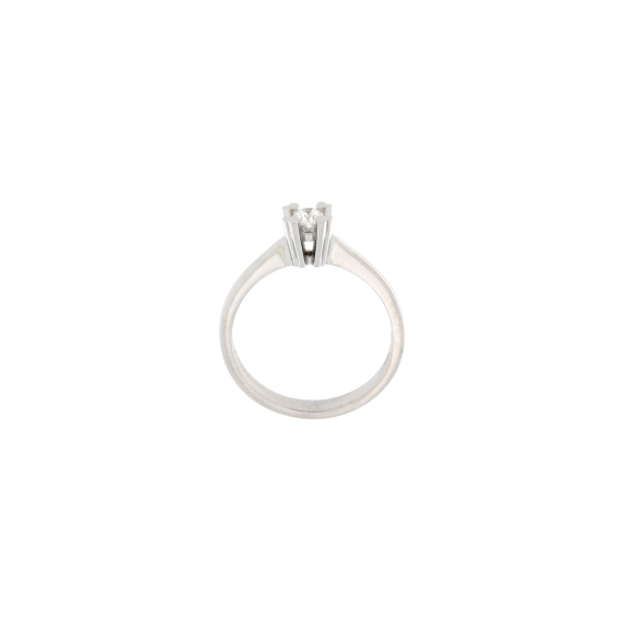 Златен пръстен с диамант 0.14ct-22447791