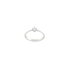 Златен пръстен с диамант 0.18ct