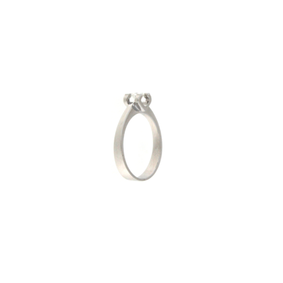 Златен пръстен с диамант 0.24ct-22519559