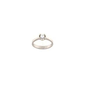 Златен пръстен с диамант 0.18 ct-22534125