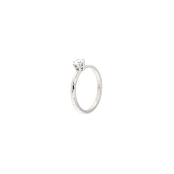 Златен пръстен с диамант 0.30ct-22447753