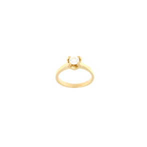 Златен пръстен с диамант 0.41ct