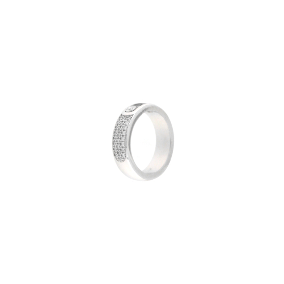 Златен пръстен с диаманти 0.47ct