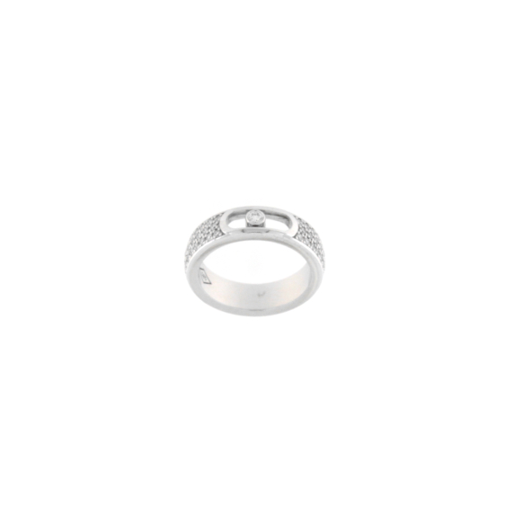 Златен пръстен с диаманти 0.47ct