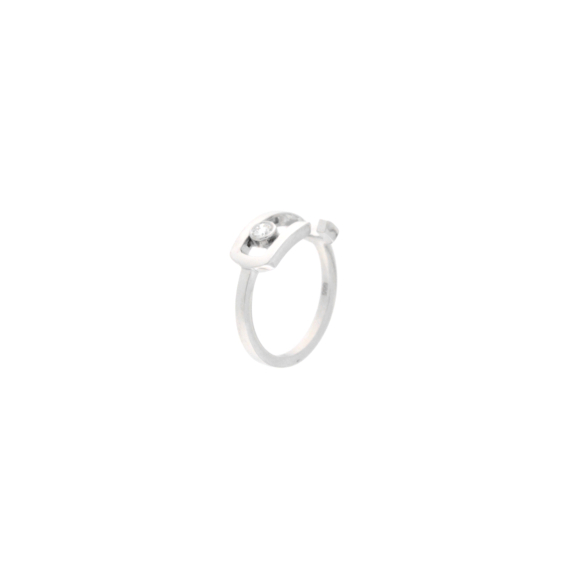 Златен пръстен с диамант 0.10ct