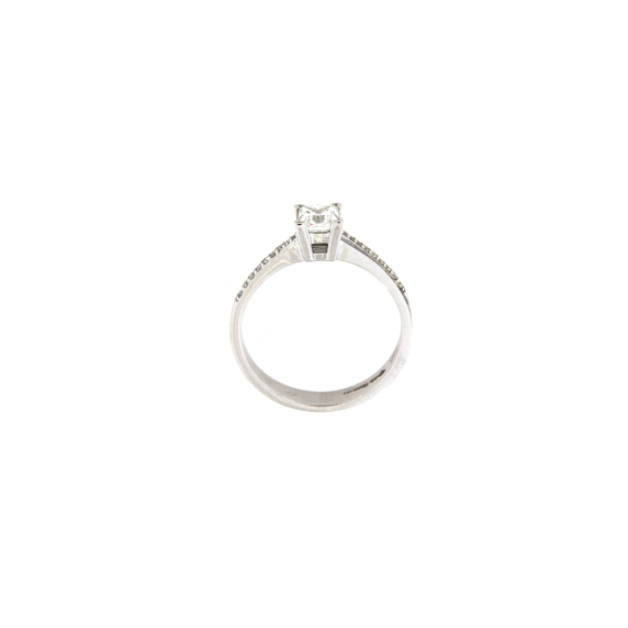 Златен пръстен с диаманти 0.58ct