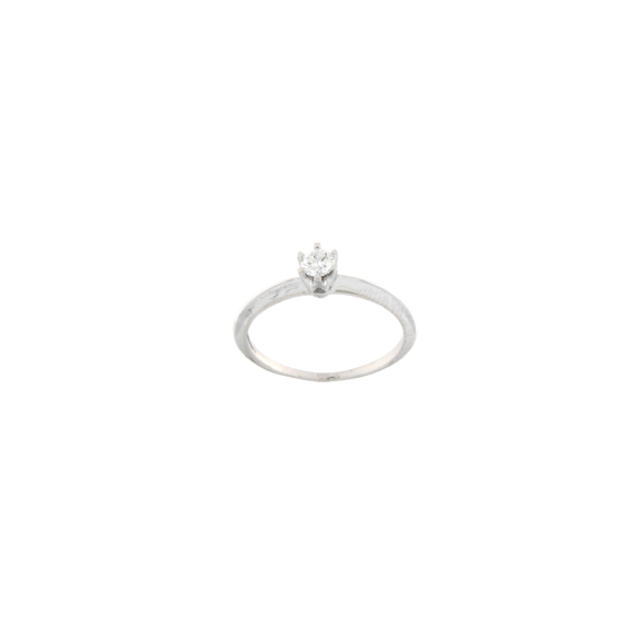 Златен пръстен с диамант 0.19ct-22447760