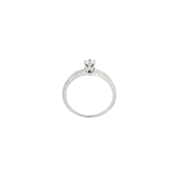 Златен пръстен с диамант 0.19ct-22447760