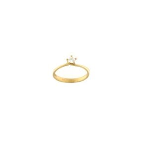 Златен пръстен с диамант 0.19ct-22519474