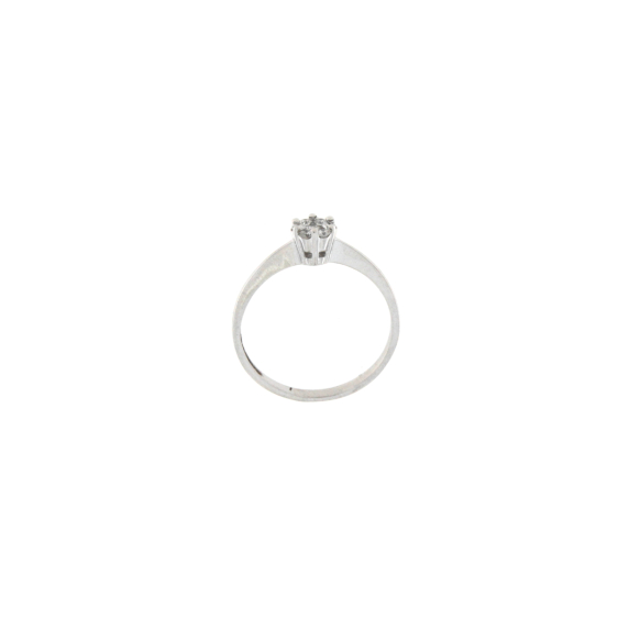Златен пръстен с диаманти 0.18ct-22519504