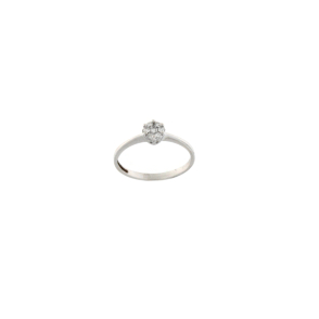 Златен пръстен с диаманти 0.18ct-22519504