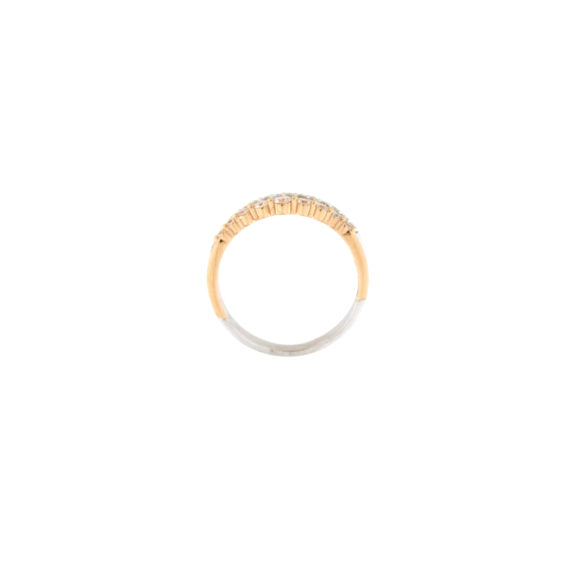 Златен пръстен с диаманти 0.35ct-22505477