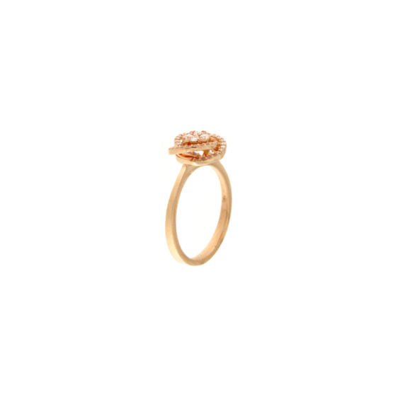Златен пръстен с диамант 0.29ct-22519481