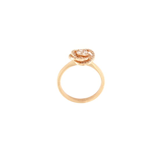 Златен пръстен с диамант 0.29ct-22519481