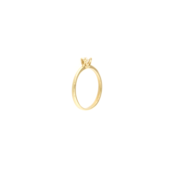 Златен пръстен с диамант 0.30ct-22518705