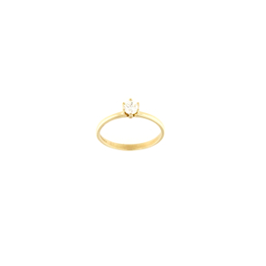 Златен пръстен с диамант 0.30ct-22518705