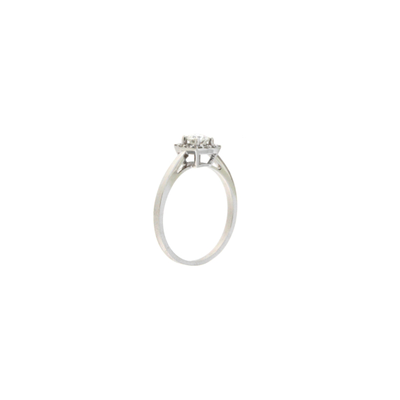 Златен пръстен с диаманти 0.42ct-22518729
