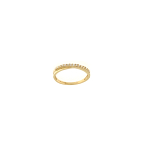 Златен пръстен с диаманти 0.16ct-22519450