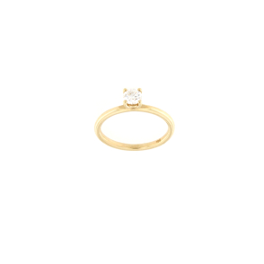 Златен пръстен с диамант 0.41ct