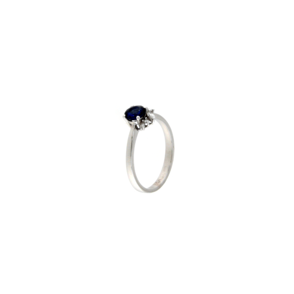 Златен пръстен със сапфир 0.68ct