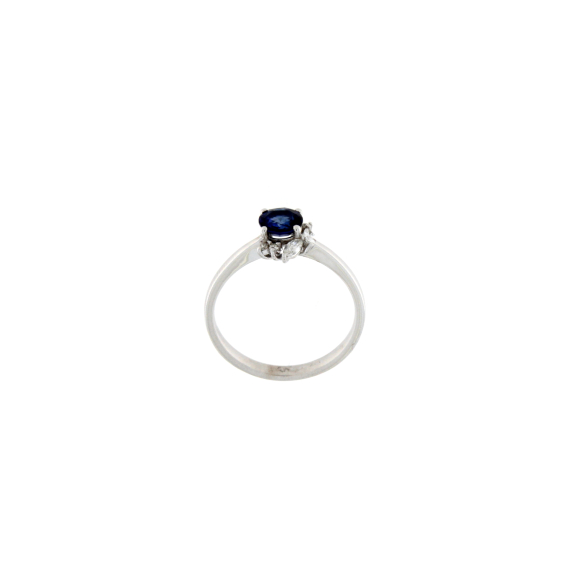 Златен пръстен със сапфир 0.68ct
