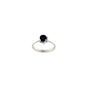 Златен пръстен със сапфир 0.68ct