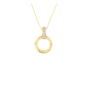 Златно колие кръг-251408