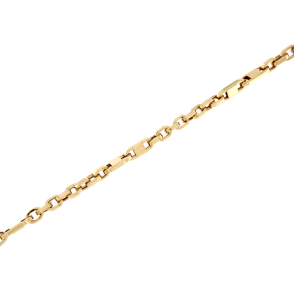 Златна мъжка гривна-235645