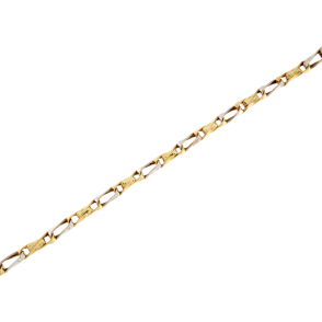 Златна мъжка гривна-235687