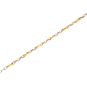 Златна мъжка гривна-236047