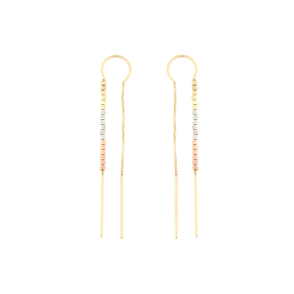 Висящи златни обици-250132