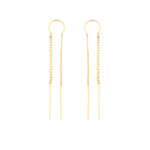 Висящи златни обици-248946